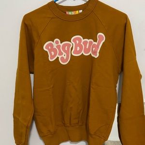 Never worn- Big Bud Press logo sweatshirt